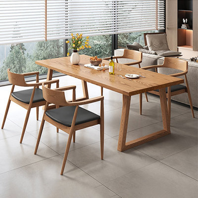 Classic solid wood table set
