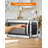 CHM Series COMMERCIAL CHEF 1.1 Cu Ft Microwave with 10 Power Levels, Countertop Microwave with Turntable