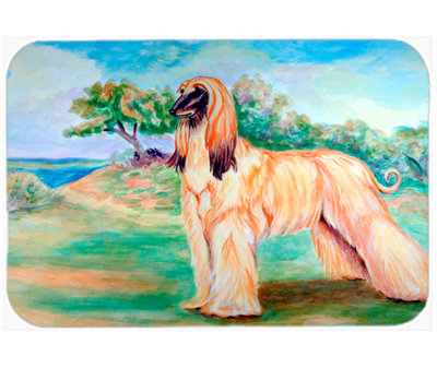 Planche à découper en verre east urban home afghan hound