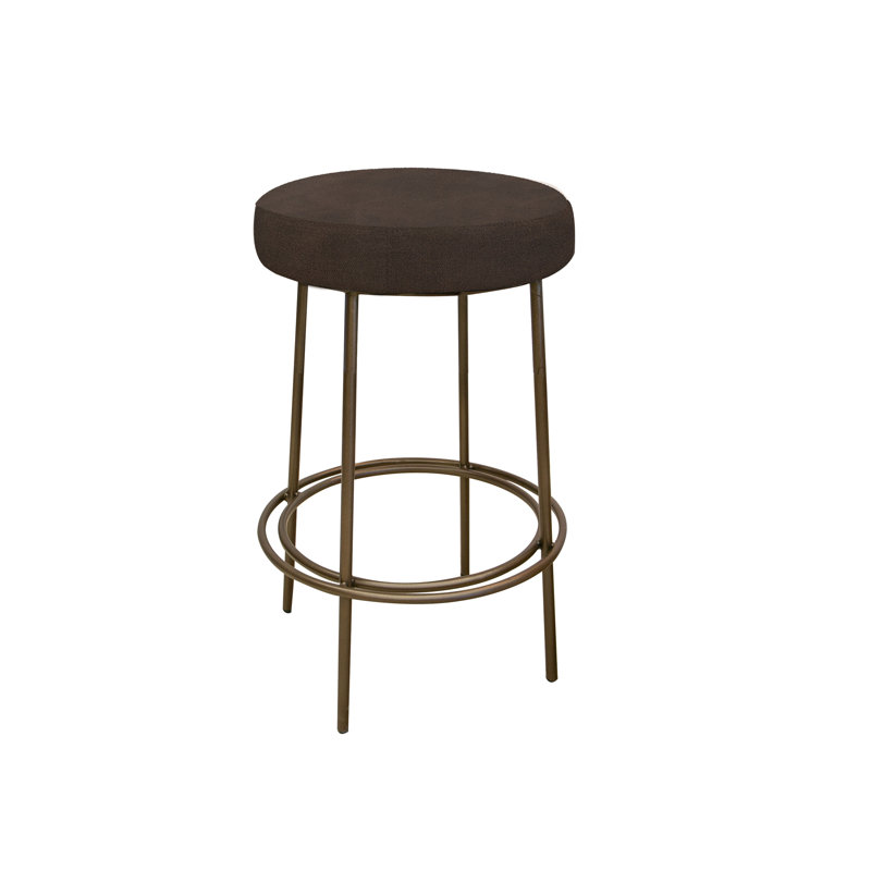 Tabouret Frida, Similicuir hickory, Tabouret de bar (siège d'une hauteur de 30 po)