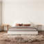 Structure de lit tapissier Modern Boucle-112147215