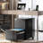 3 Drawer File Cabinet with Combination Lock, Fully Assembled Metal Filling Cabinet Except Wheels, Black