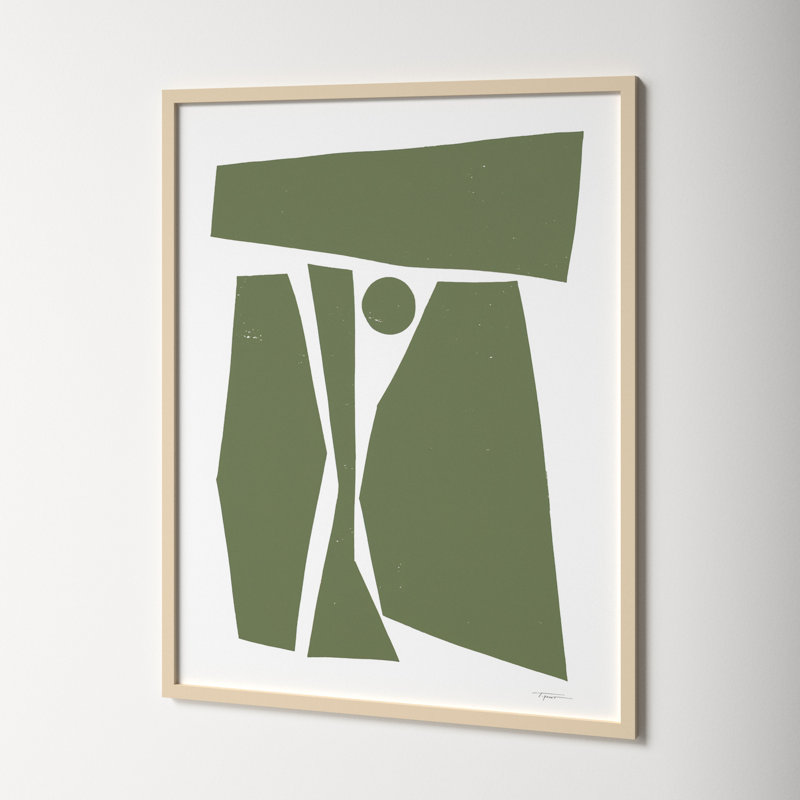 Composed Forms by Statement Goods, Brown, 33.25" H x 26.25" W x 0.88" D