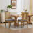 Solid Wood Rattan-Back Dining Chair-94679523