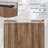 Concealed Sliding Barn Door Hardware Apply For 32-48'' Door, Aluminum Wall Mount System (Door Not Included)