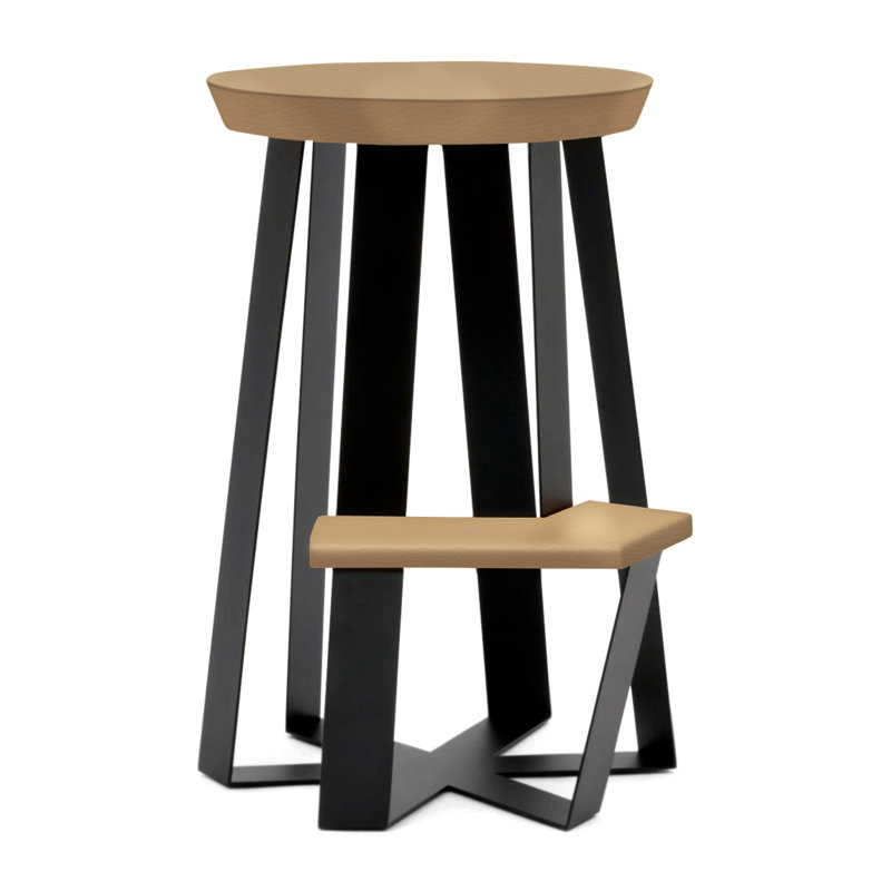 ARS Stool with Metal Frame, Canyon