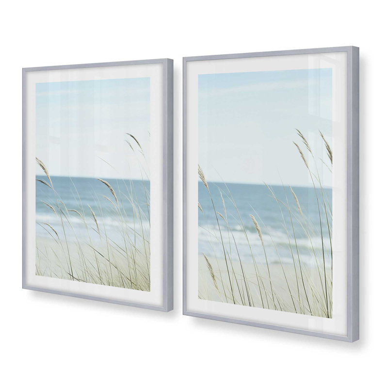 Ensemble de 2 reproductions,, Chrome poli, H 11,25 po x l 18,5 po