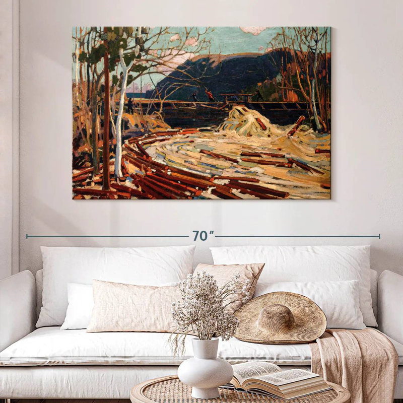 Alvord The Drive 1916-1917, H 34 po x l 51 po