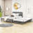 Alvilda Full Size Wooden Platform Bed with Adjustable Trundle and Headboard-1668134972