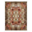 Art Deco Hand Knotted Wool Geometric Area Rug-355043066