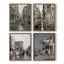 «Vintage Landscape», ensemble de 4 encadrés-128392826