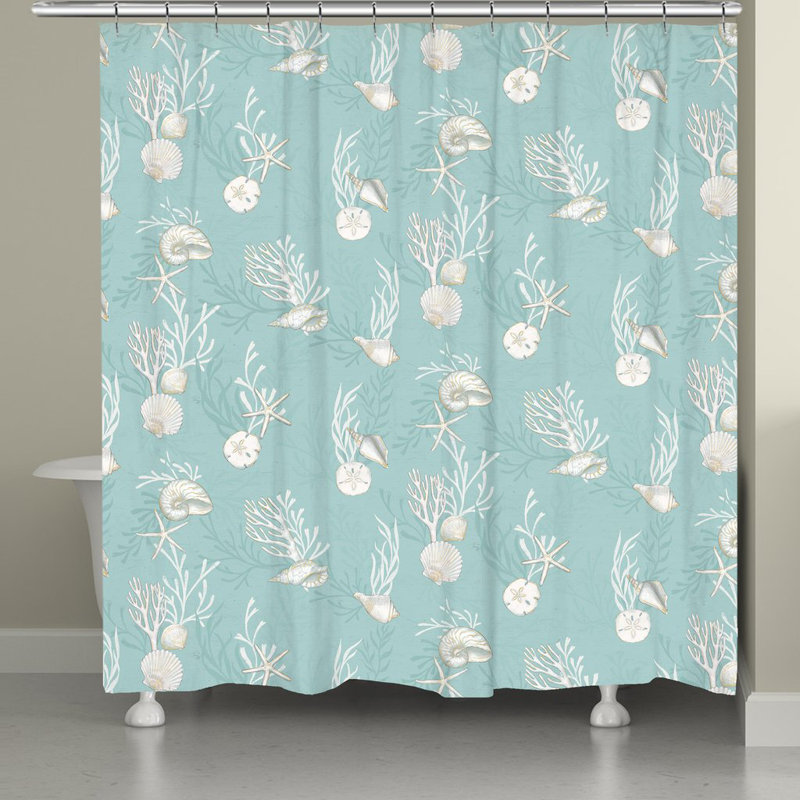 Malek Abstract Shower Curtain
