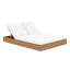 Beja Outdoor Teak Chaise Lounge-2097498337