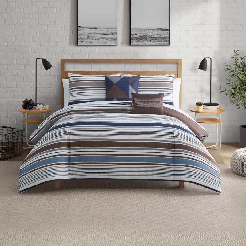 Lucky Brand Monterey Comforter Sets, Twin Comforter + 3 Pieces Included