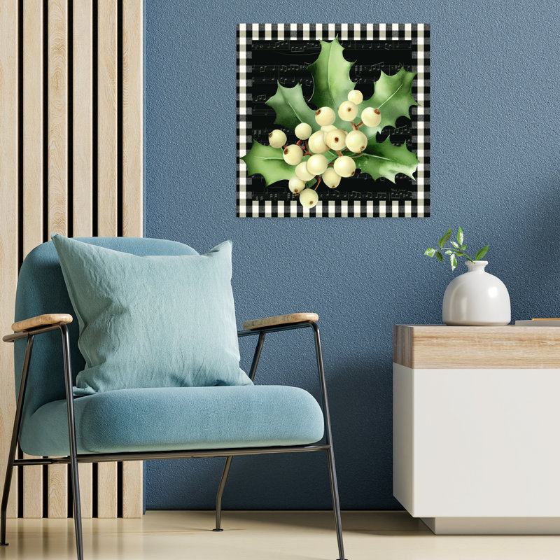 Country Charm Holly, art contemporain, H 18 po x l 18 po