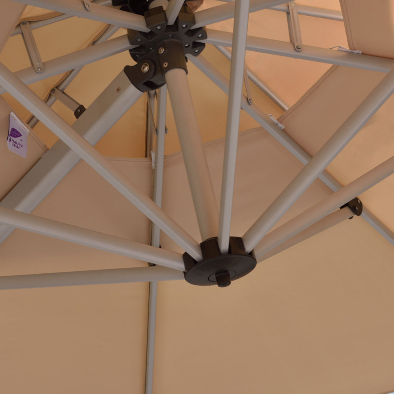 Legend 4m Cantilever Parasol With Base, Beige