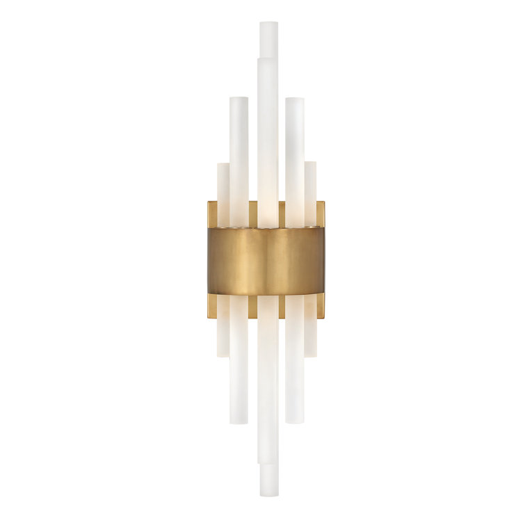 Trinity 1 - Light LED Flush Mounted Sconce