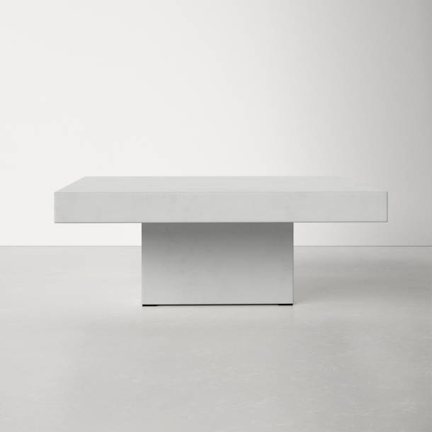 Dove Pedestal Coffee Table & Reviews | AllModern