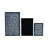 Aldossari Eye-Catching Ottoman Tray That Elevates Your Space – Decorative Coffee Table Tray With Blue Pattern For Dining Or Vanity – Accent Tray With Versatile Accent For Organizing Or Serving - Set of 3, 24", Blue