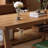 Oak Rectangular Solid Wood desk-109474366