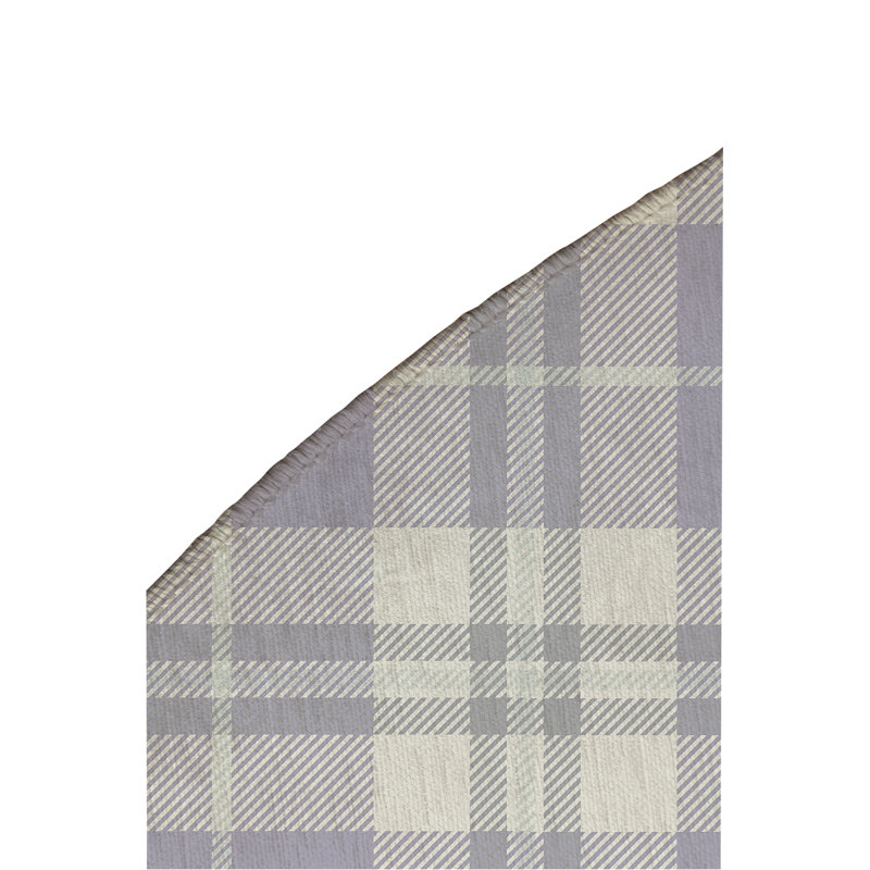 Tapis de jeu Tartan Block Deep Kids, Mauve