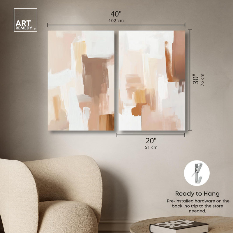 Impression sur toile Modern Modern , H 30 po x l 20 po, Toile tendue, Ne s’applique pas