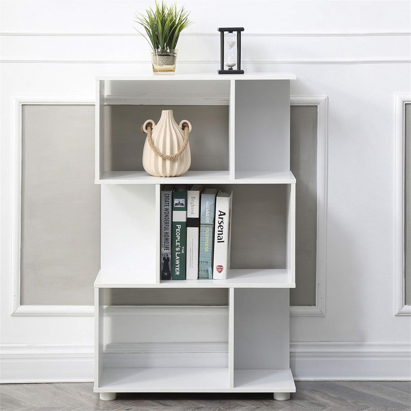 Bibliothèque moderne à 3 tablettes