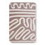 Lombard Abstract Area Rug in Ivory/Pink-71043876