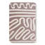 Lombard Abstract Area Rug in Ivory/Pink-71043882