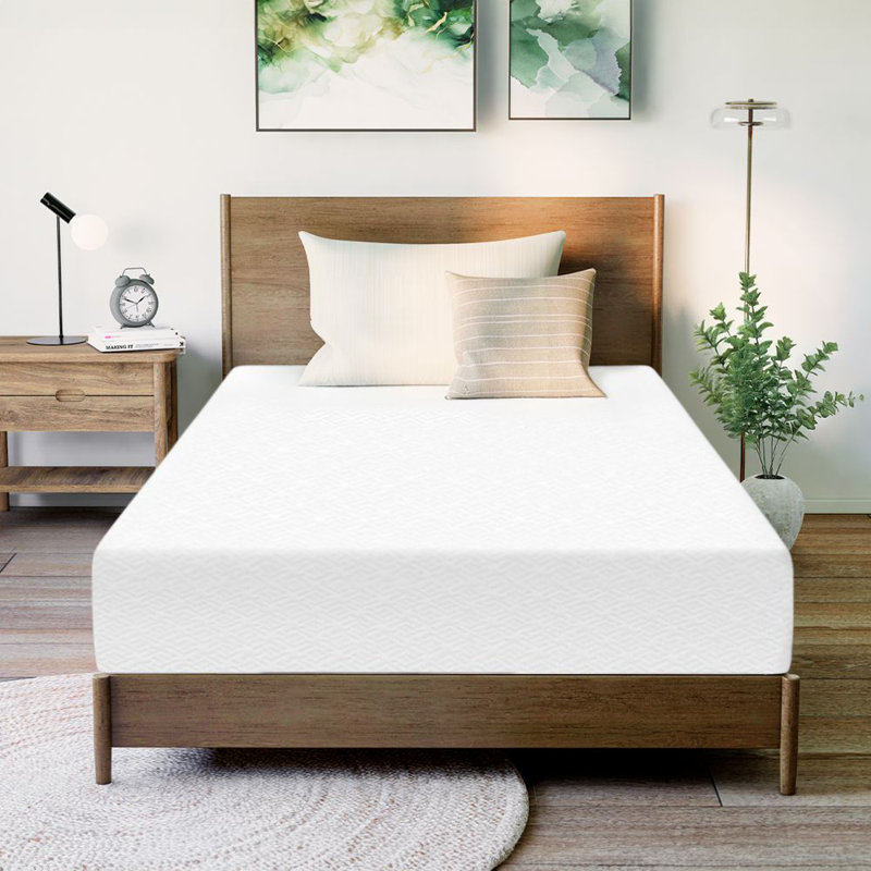 Matelas moyen en mousse viscoélastique 10 ", Lit double