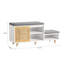 Segars 8 Pair Shoe Storage Bench