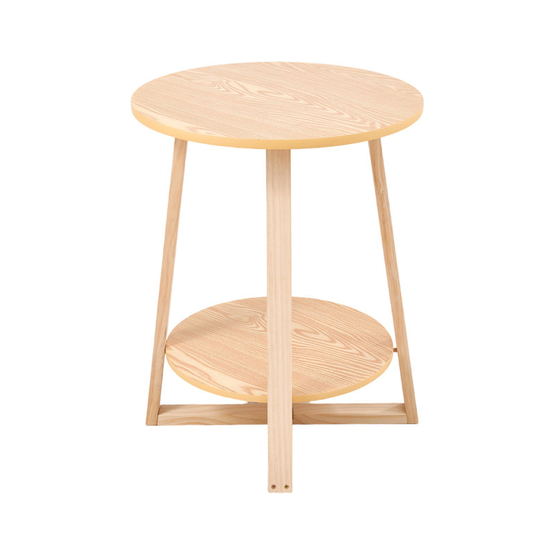 Tray Top Cross Legs End Table