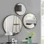 Mikell Round Metal Framed Wall Mounted Accent Mirror-63220761-63220754