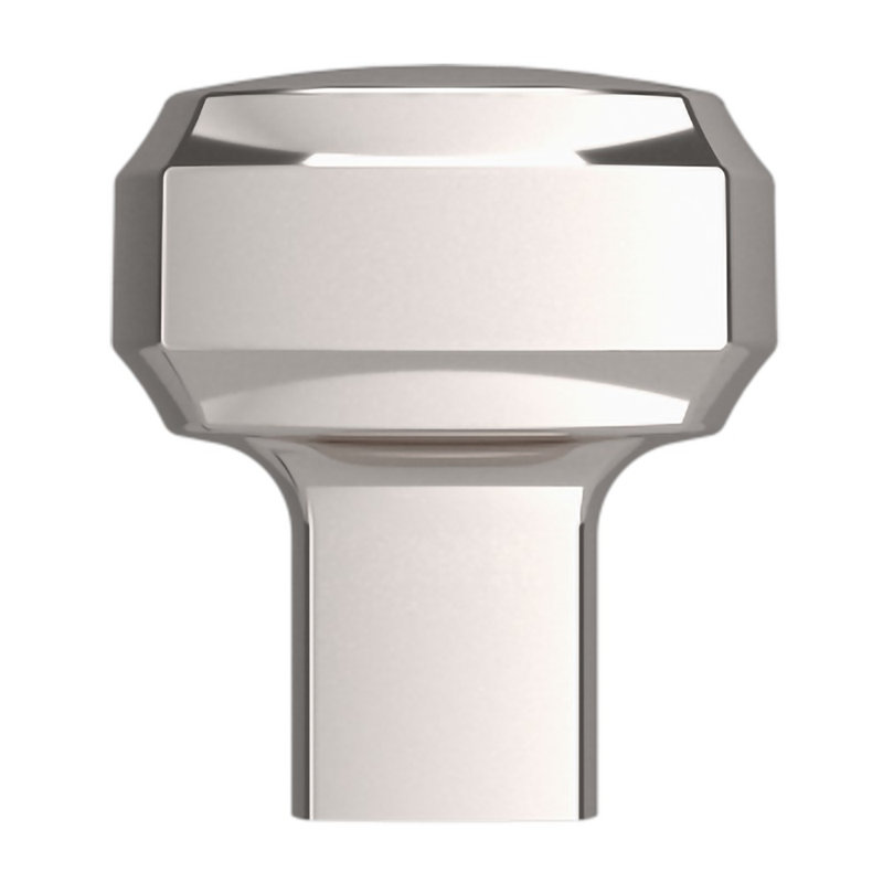 4452 Severin Fayerman A Knob, Polished Nickel