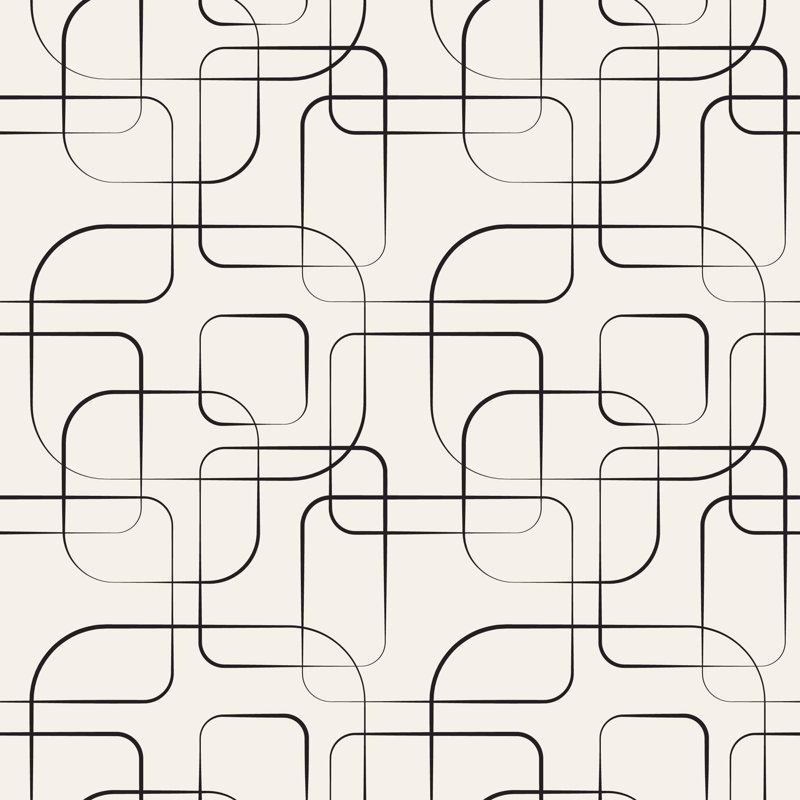 Carreau de papier peint Fanni, L 102 po x l 24 po