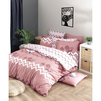 Cotton Chevron / Zig Zag Duvet Cover