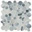 Marvella Pebble 12 in. x 12 in. Natural stone Mosaic Floor and Wall Tile-1686559811