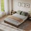 Base de lit en bois Minimalist Wave Edge-129231047-129231044