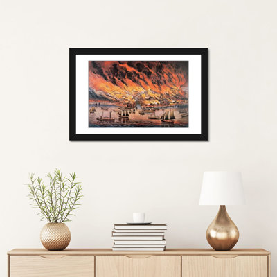 " The Great Fire Of Chicago, 1871 " by Currier & Ives