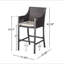 TABOURET DE BAR RIGA