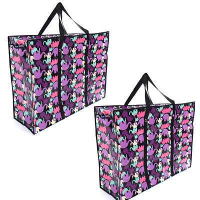 Plastic Laundry Bag with Handles