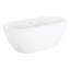 Hibiscus 59" x 30" Freestanding Soaking Acrylic Bathtub