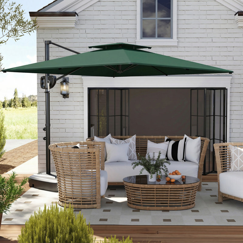 247cm Tilt Cantilever Parasol