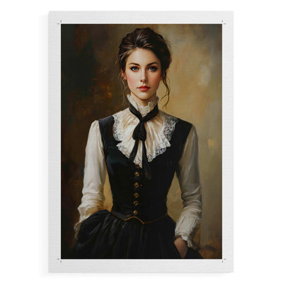 WOMEN Series CCXV  -Premium Canvas Print Only - NOT FRAMED -Ready to Hang
