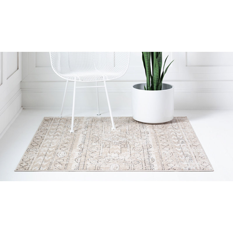 Tapis transitionnel Wenden couleur Biscotti, Carré 6 pi