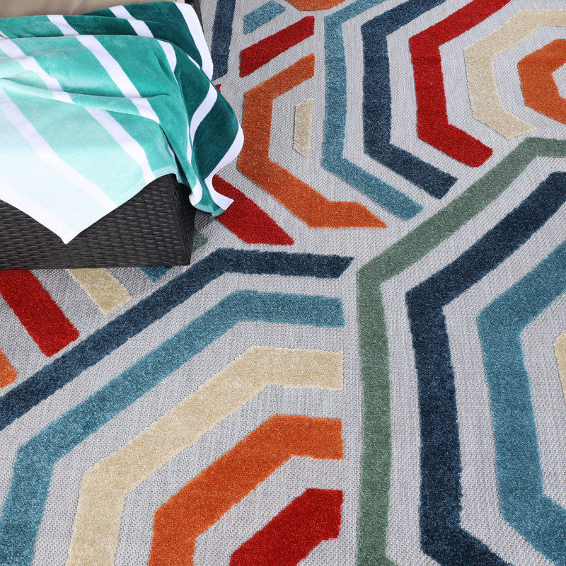 Tapis d'extérieur Clopein Waimea, Rectangle 9 pi x 12 pi
