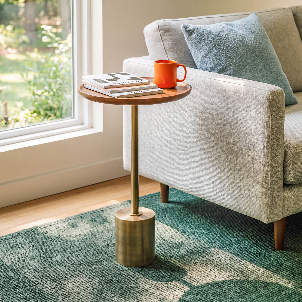 Armengol Solid Wood End Table by All Modern — End Table — Modern and Mid-Century Modern style, Solid Wood — product image 3