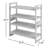 Lupe 12 Pair Stackable Shoe Rack