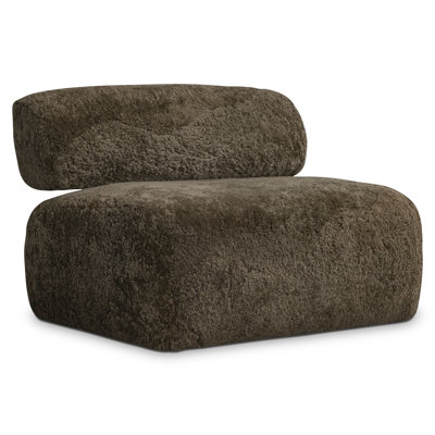 Bernhardt Paley Shearling Swivel Chair