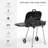 Charcoal Barbecue Grill (Black)